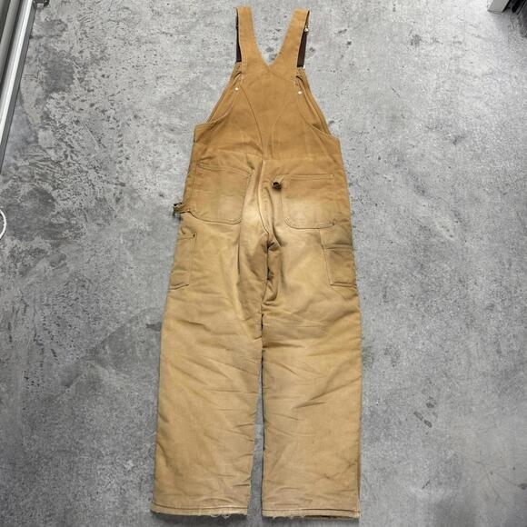 Vintage Carhartt Double Knee Insulated Overalls - Picture 4 of 6